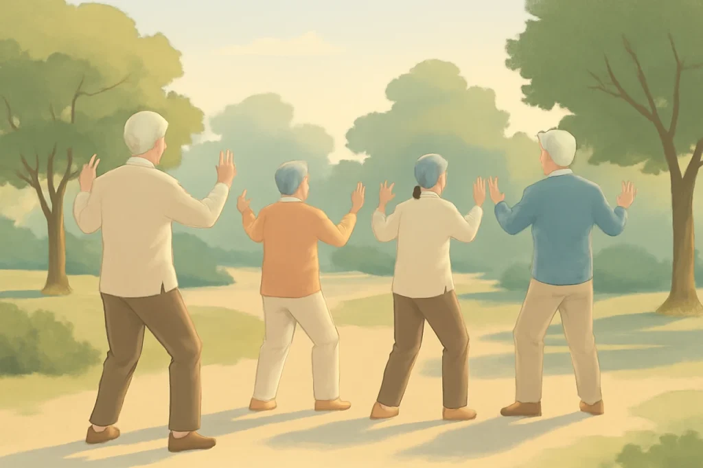 팔단금 24주 연습, 근감소증 어르신의 균형·근력은 어떻게 달라졌나