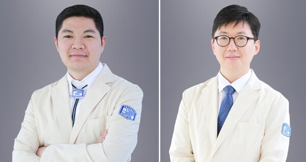 서울성모병원 소화기내과 성필수 교수(좌)와 한지원 교수(우) / 출처 : 서울성모병원 홈페이지