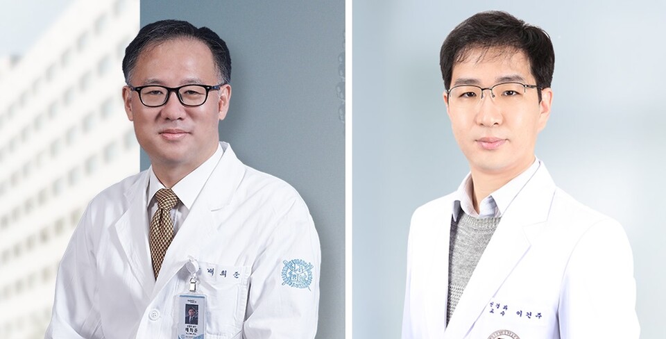 분당서울대병원 신경과 배희준 교수(좌)와 고대구로병원 신경과 이건주 교수(우) / 출처 : 각 병원 홈페이지
