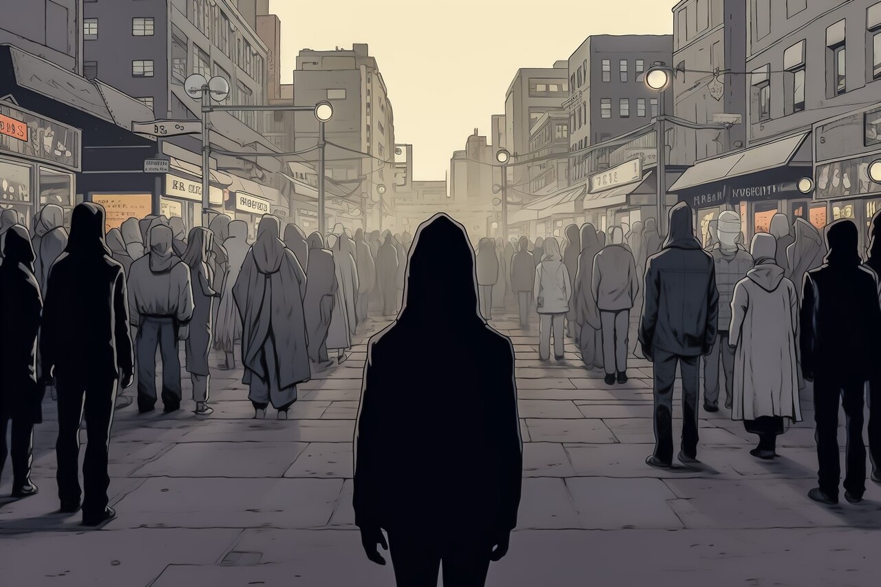 많은 사람들과 살아가면서도, 혼자만 다르다는 생각에 외로움에 시달리기도 한다 / 이미지 출처 : Motion Elements